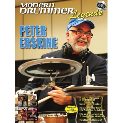 Modern Drummer Legends: Peter Erskine Book