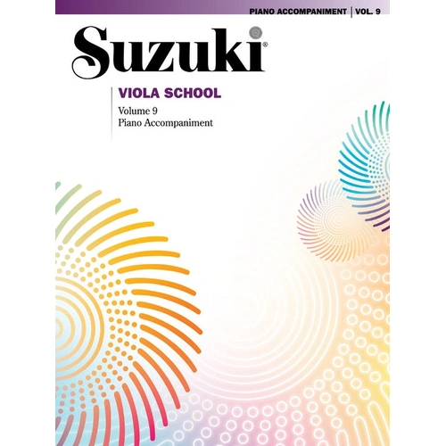 Suzuki Viola School Volume 9 Piano Accompaniment