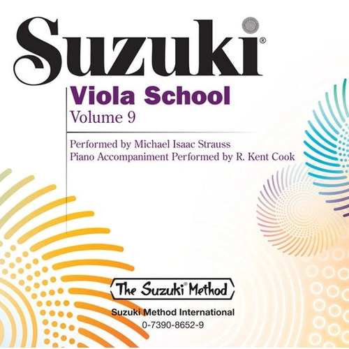 Suzuki Viola School Volume 9 CD - Viola Sheet Music & Method Book