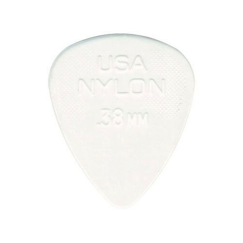 12 x Dunlop Nylon Standard "Greys" .38MM Gauge Guitar Picks