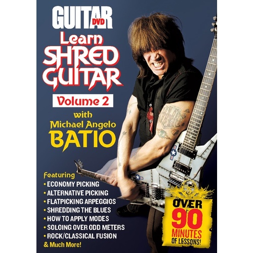 Guitar World Learn Shred Guitar Vol 2