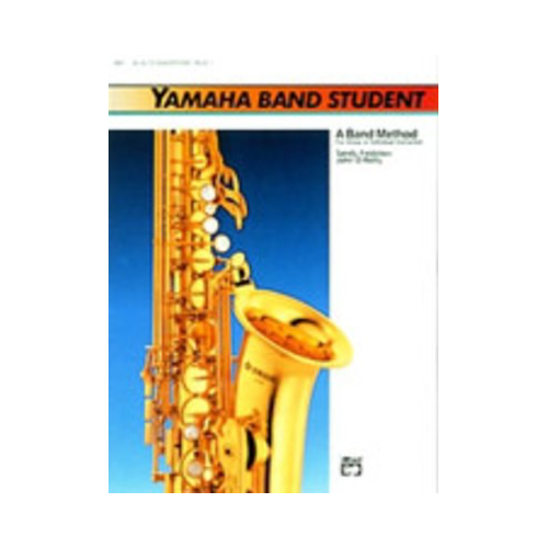 Yamaha Band Student Book 1 for Saxophone - Concert Band Sheet Music