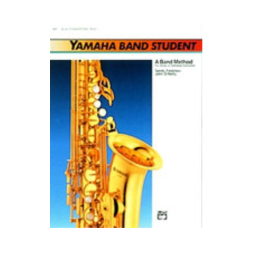 Yamaha Band Student Book 1 for Saxophone - Concert Band Sheet Music