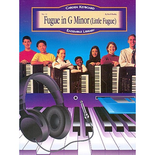 Fugue In G Minor Kybd Ens Score/6-8 Parts