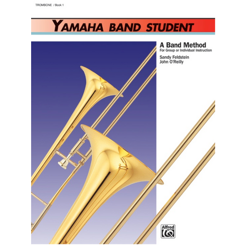Yamaha Band Student Book 1 Trombone Method and Sheet Music