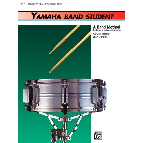 Yamaha Band Student Book 1 Percussion Snare Drum