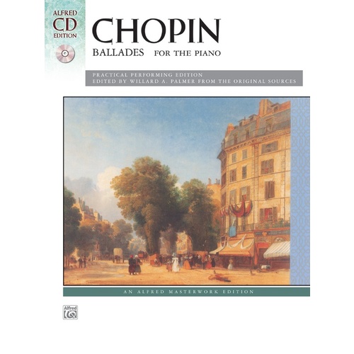 Chopin Ballades For Piano Book/CD