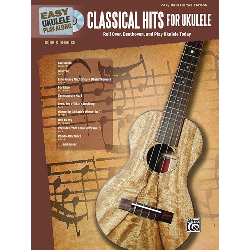 Easy Ukulele Playalong Classical Hits Book/CD