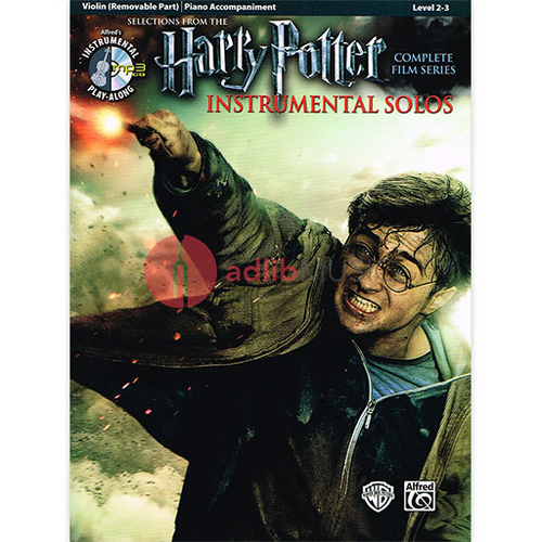 Harry Potter Violin Solos Book/CD - Selections from Complete Film Series