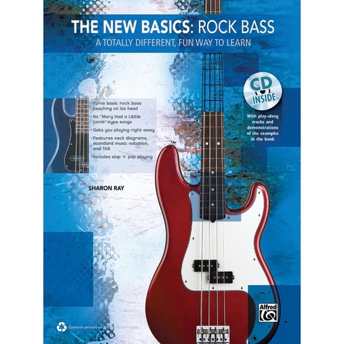 New Basics: Rock Bass Book/CD