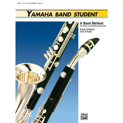 Yamaha Band Student Book 2 E Flat Alto Clarinet Sheet Music