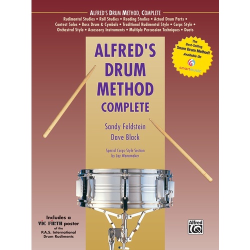 Alfreds Drum Method Complete Book & Poster