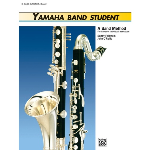 Yamaha Band Student Book 2 B Flat Bass Clarinet