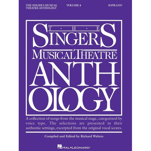 The Singer's Musical Theatre Anthology - Volume 4