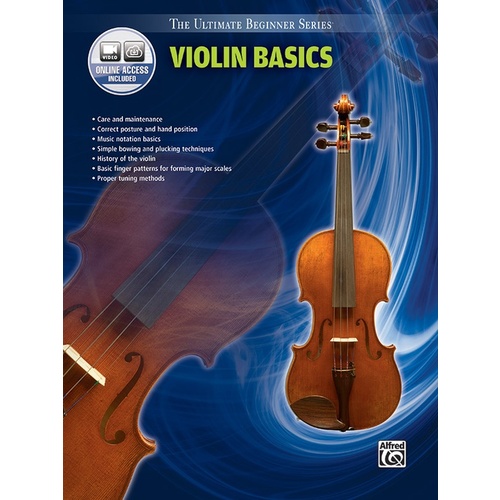 Ultimate Beginner Violin Book and DVD