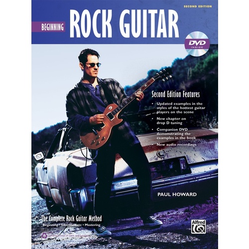 Beginning Rock Guitar Book with DVD, 2nd Edition