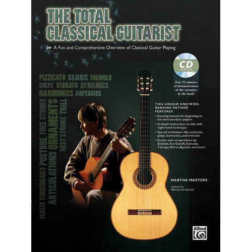 The Total Classical Guitarist Book with CD