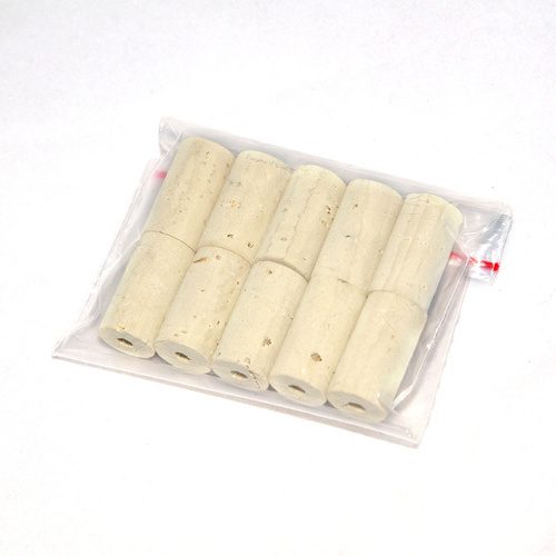 Cork for Piccolo Flute Head with Hole - 12x22x3mm (Bag of 10)