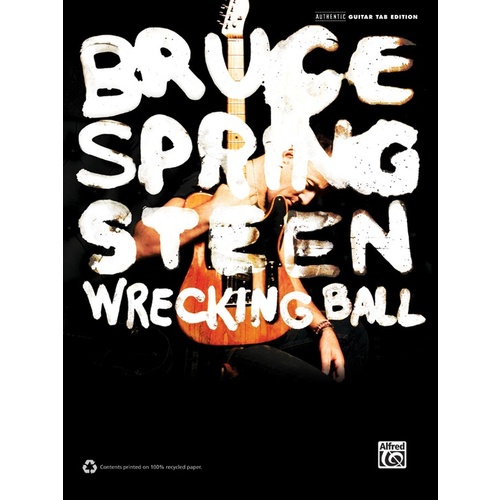 Bruce Springsteen Wrecking Ball Guitar Tab