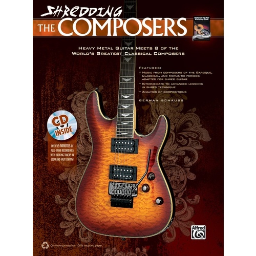 Shredding The Composers Guitar Book/CD