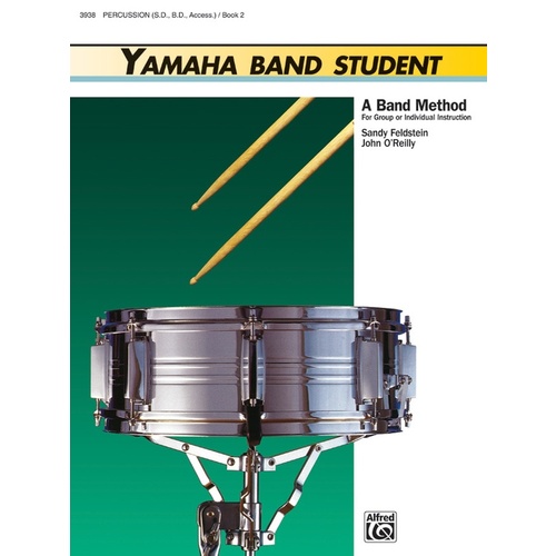 Yamaha Band Student Book 2 Percussion Snare Drum