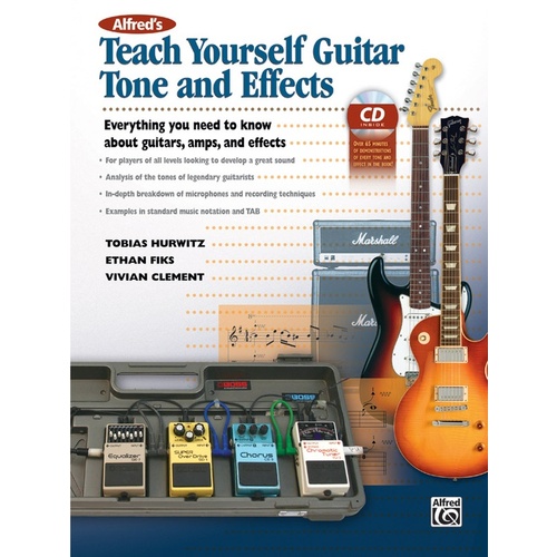Alfreds Teach Yourself Guitar Tone & Effects Book/CD