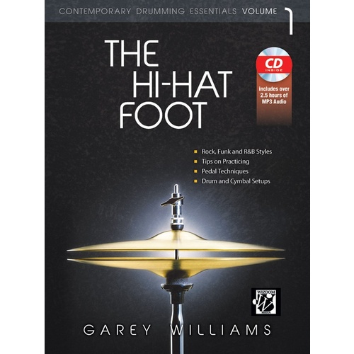 Hi Hat Foot Drum Set Book/CD