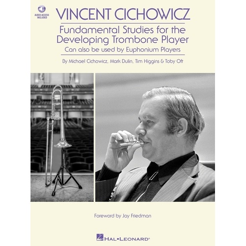 Fundamental Studies for the Developing Trombone Player Book with Online Audio Access