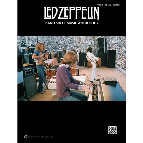 Led Zeppelin Piano Sheet Music Anthology PVG