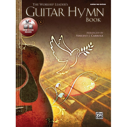 Worship Leaders Guitar Hymn Book with Bk/CD - 30+ Hymns, Guitar Chords, Lyrics, Melody, Fingerstyle Arrangements, Online Media, PDF Lyric Sheets