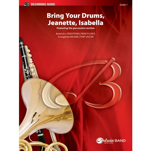 Bring Your Drums Jeanette Isabella Choral Sheet Music Grade 1.5