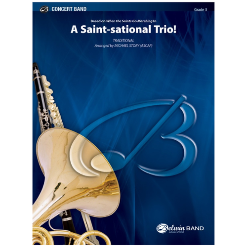 SaintSational Trio Concert Band Sheet Music Gr 3 Traditional
