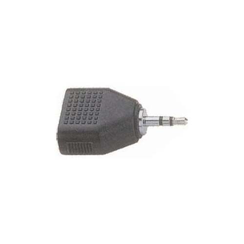 AMS 3956 3.5 Stereo Plug To 2 X 3.5 Stereo Female Was Pl5