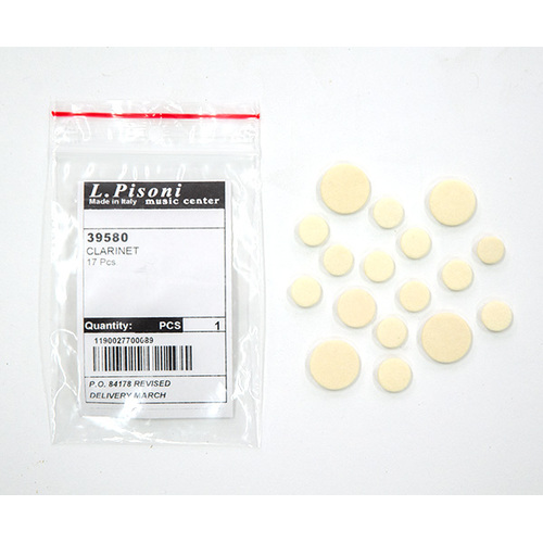 Clarinet Pad Set-L.Pisoni Italy CL/20