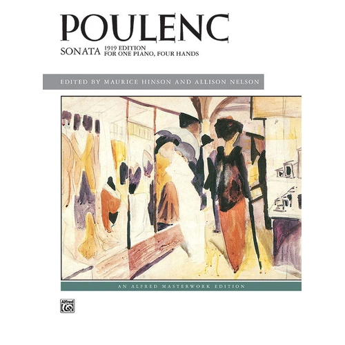 Sonata 1919 Edition Piano Duet for One Piano Four Hands