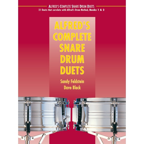 Alfreds Complete Snare Drum Duets
