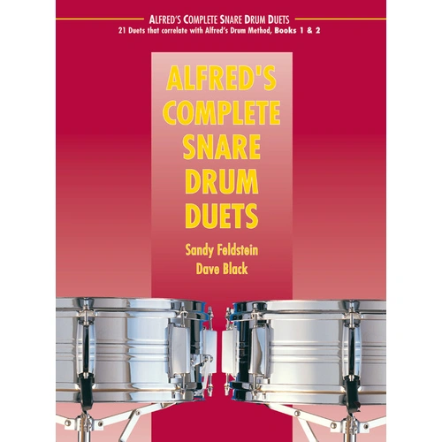 Alfred's Complete Snare Drum Duets - Percussion Sheet Music