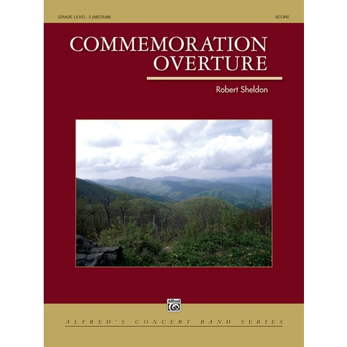 Commemoration Overture Concert Band Gr3 Score