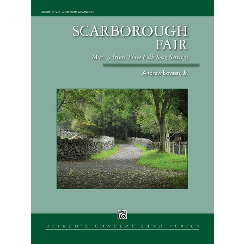 Scarborough Fair Concert Band Sheet Music Grade 4
