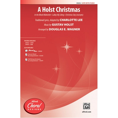 A Holst Christmas SATB Choral Sheet Music