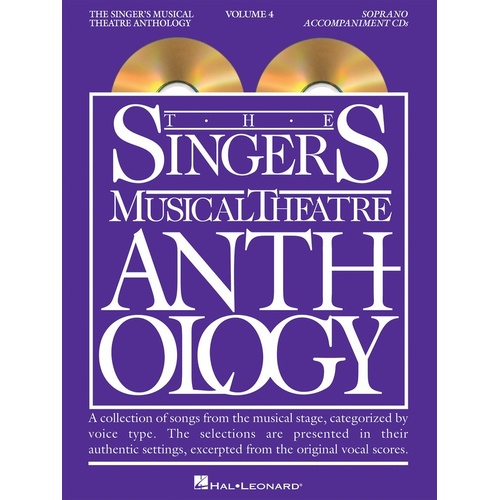 Singers Musical Theatre Anth V4 Sop CDs (CD Only)
