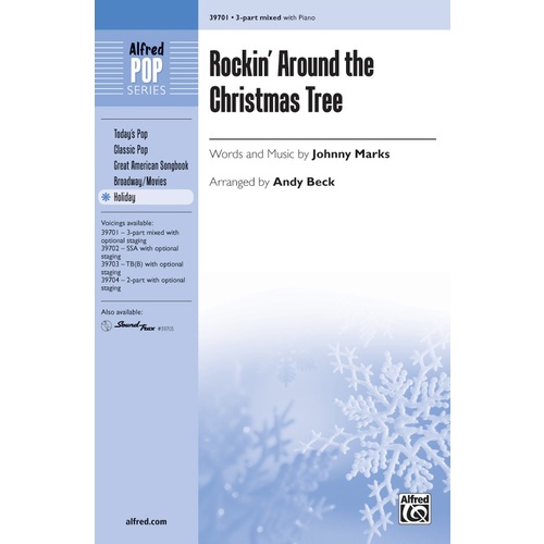 Rockin Around The Christmas Tree 3 Part Mixed