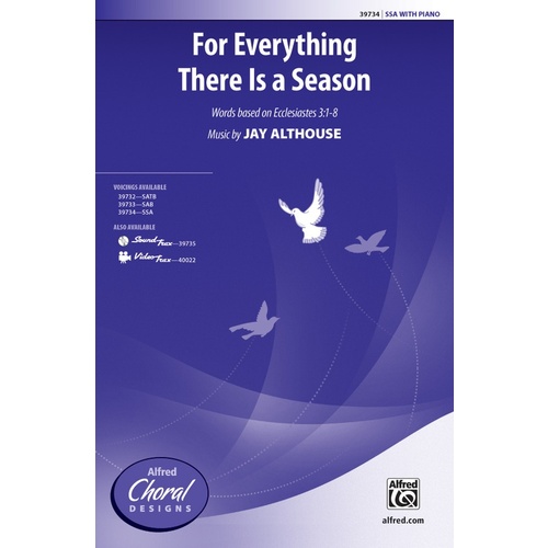 For Everything There Is A Season SA