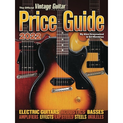 Official Vintage Guitar Magazine Price Guide 2022 - 628 Pages