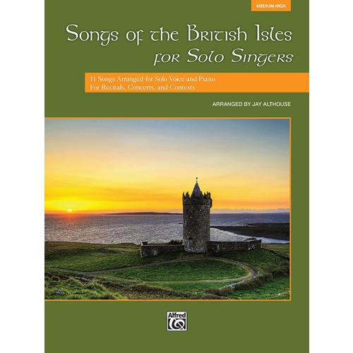 Songs of the British Isles Solo Med/High Vocal Sheet Music