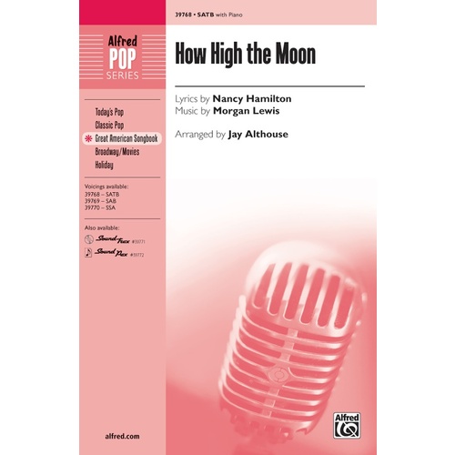 How High The Moon SATB