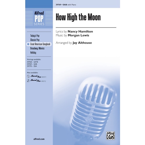 How High The Moon SAB
