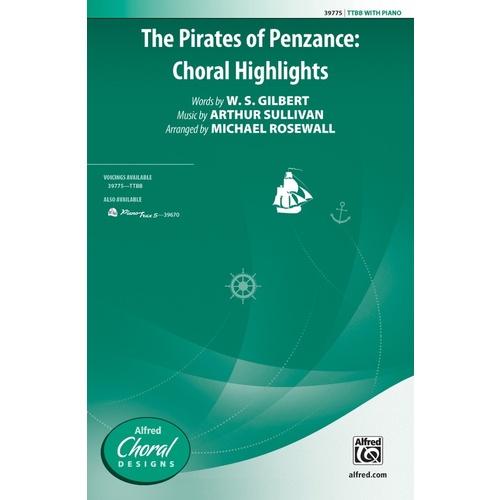 Pirates Of Penzance Choral Highlights TTBB