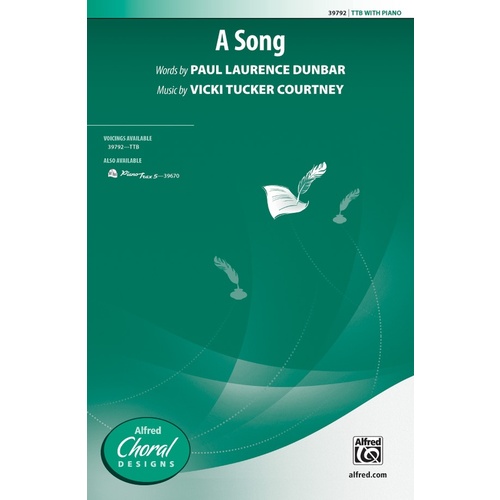 A Song TTB - Choral Sheet Music