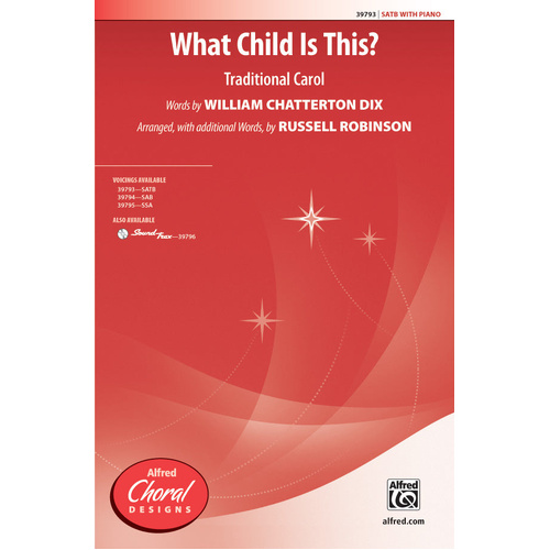 What Child Is This? SATB Choral Sheet Music